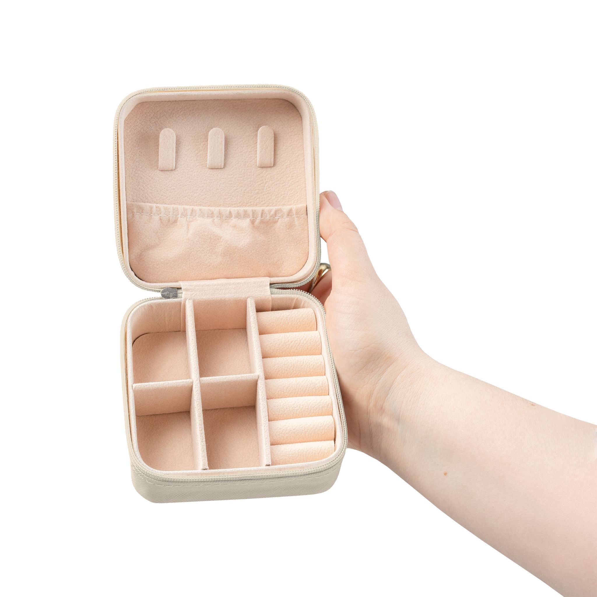 Travel Jewelry Case — Personalized Compact Jewelry Organizer