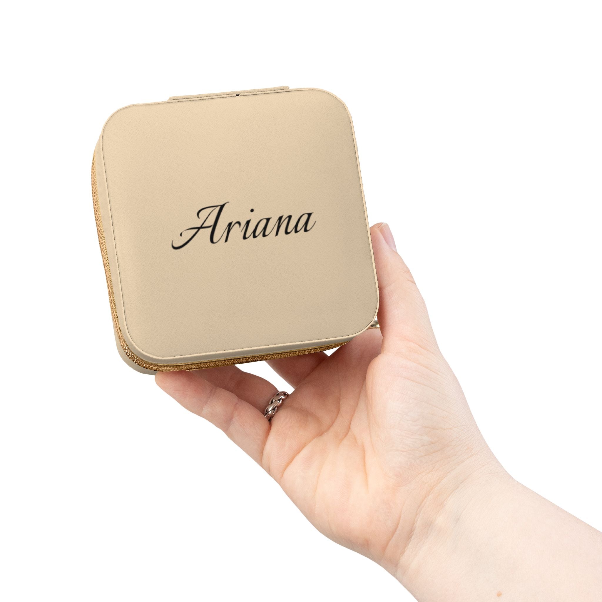 Travel Jewelry Case — Personalized Compact Jewelry Organizer