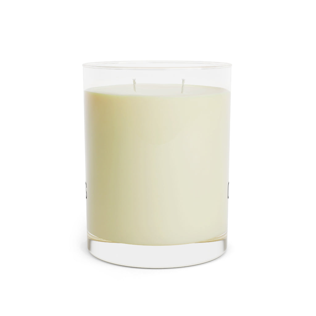 Scented Candle — 11oz Glass Candle. Ocean moss and mist scent