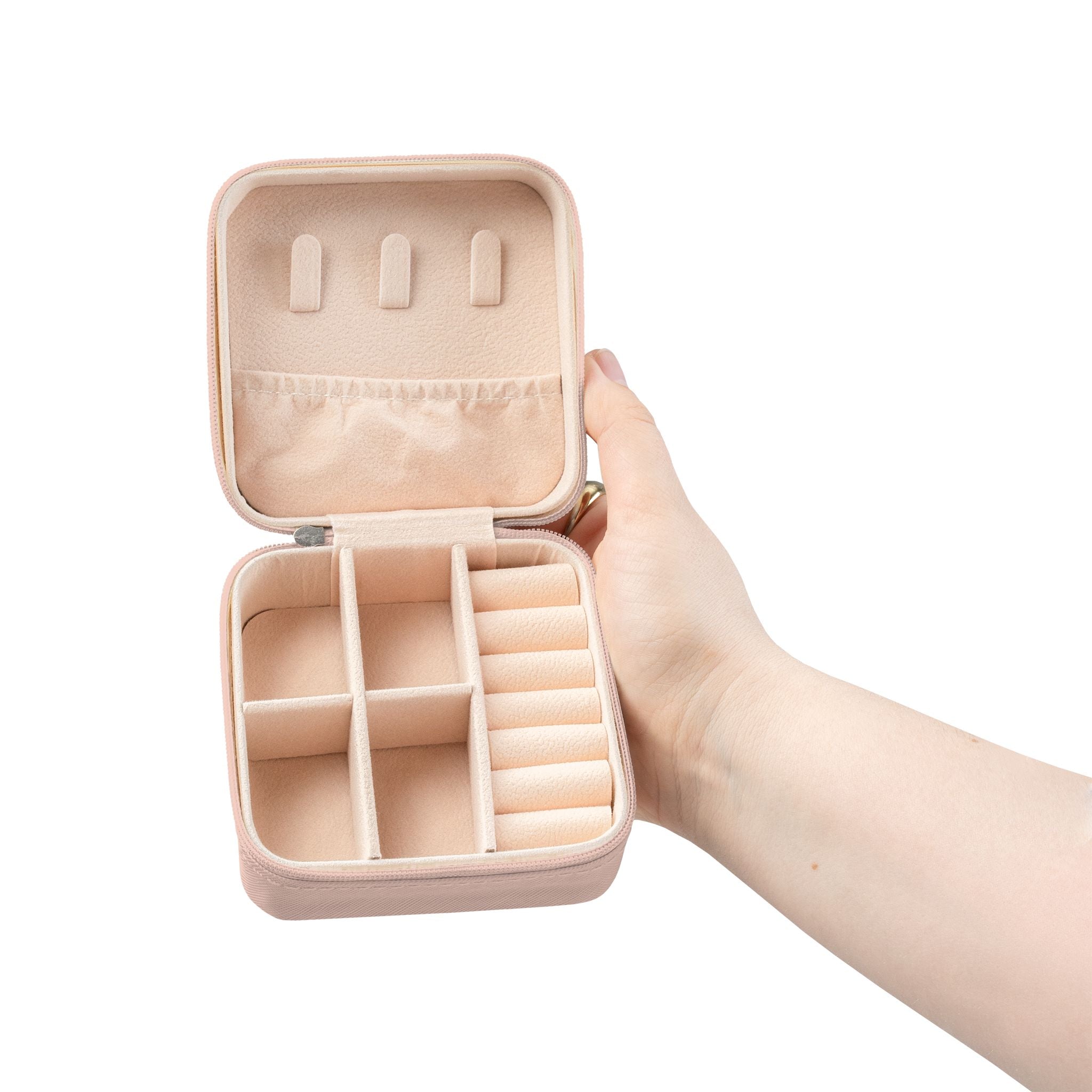 Travel Jewelry Case — Personalized Compact Jewelry Organizer