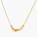 Curve Statement Necklace
