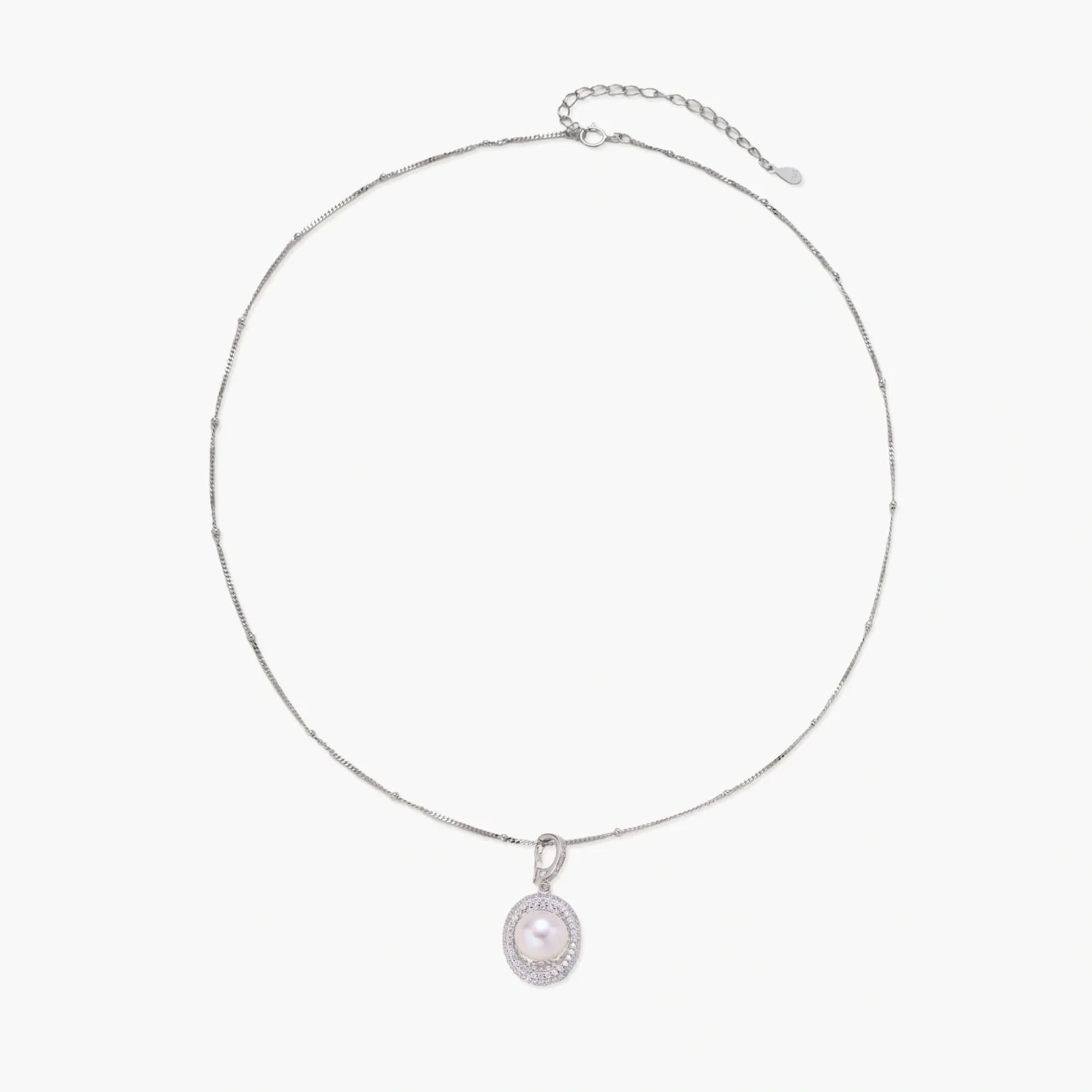 Pearl Halo Necklace