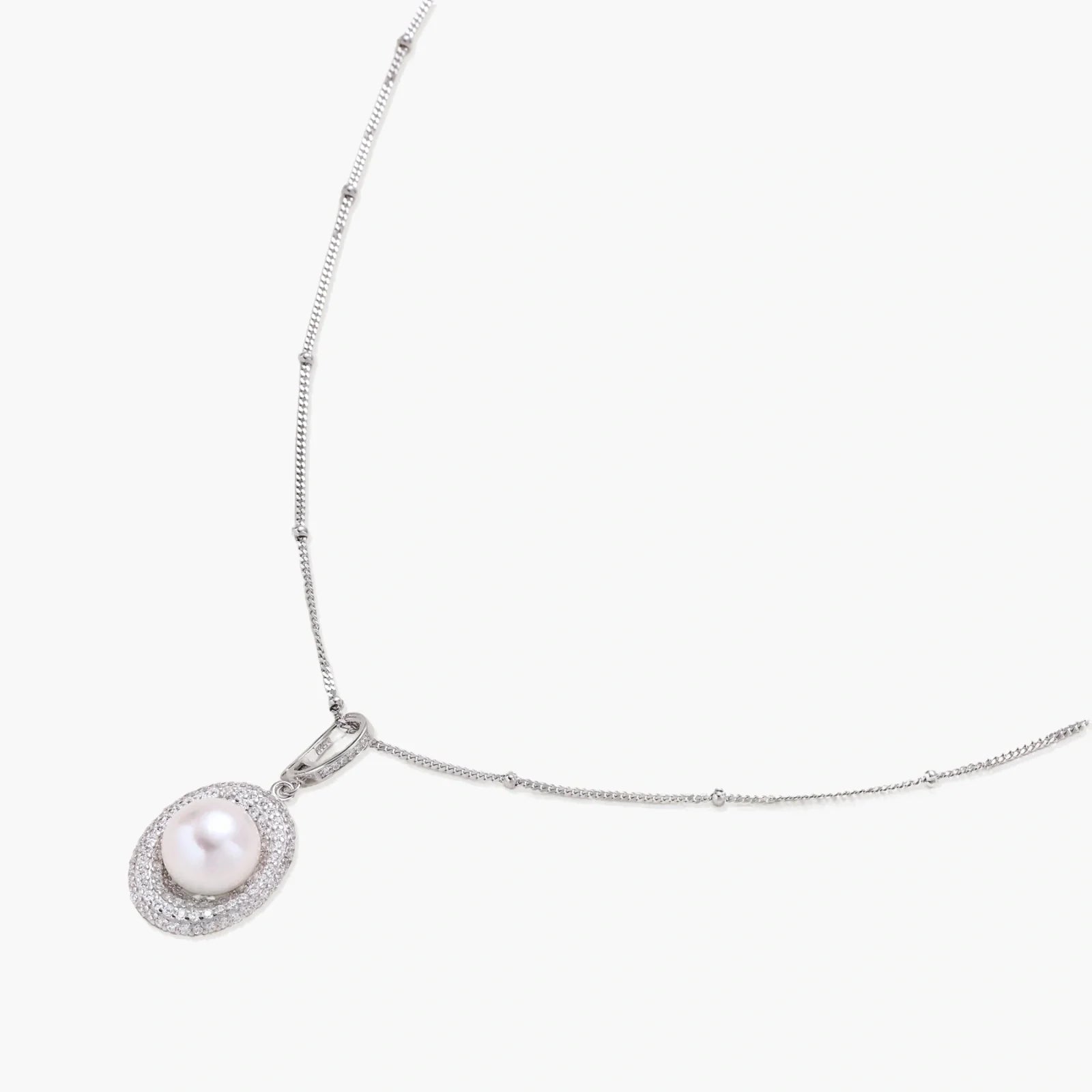 Pearl Halo Necklace
