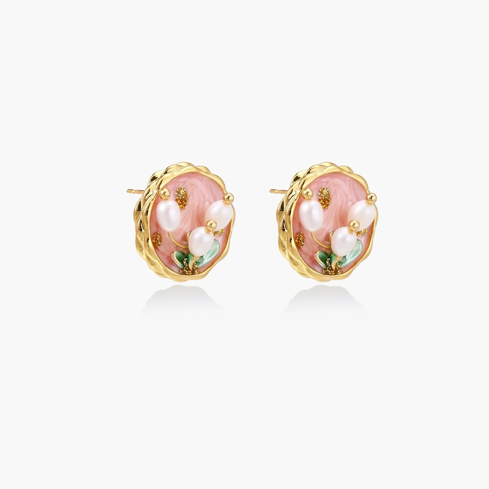 Garden Pearl Studs