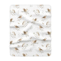 Birds & Blossoms Sherpa Blanket