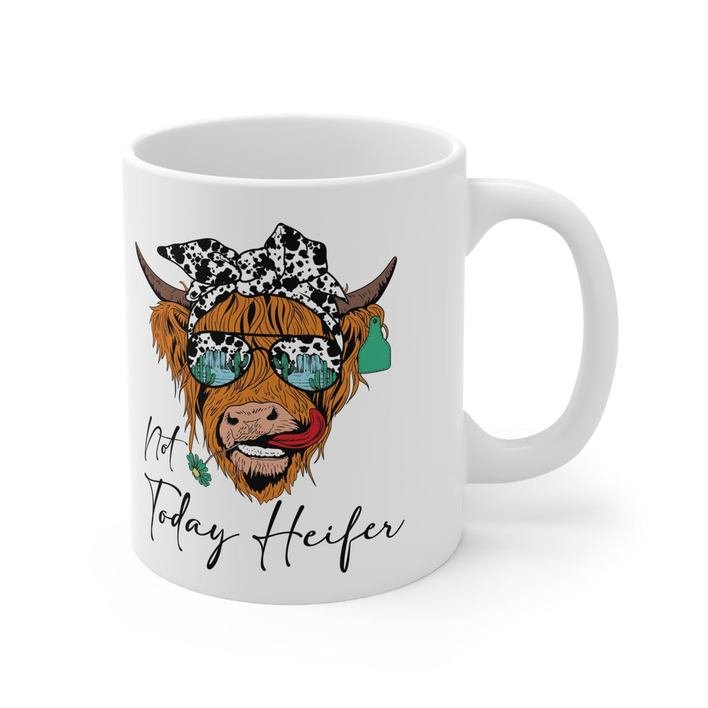 Not Today Heifer Mug — (11oz)