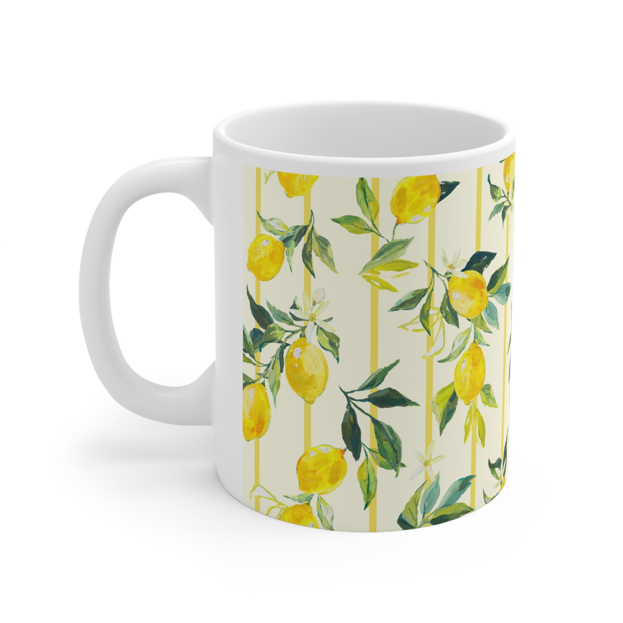 Lemon Ceramic Mug — 11oz
