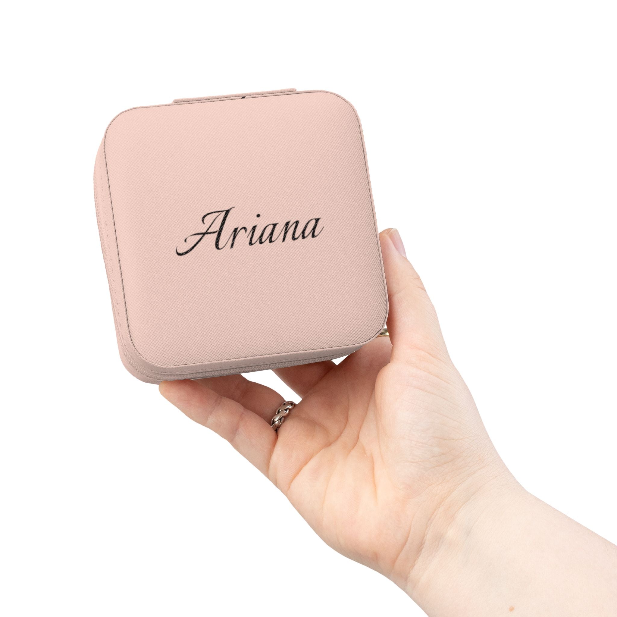Travel Jewelry Case — Personalized Compact Jewelry Organizer
