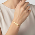 Adjustable Flat Bar Bracelet (Engraving)