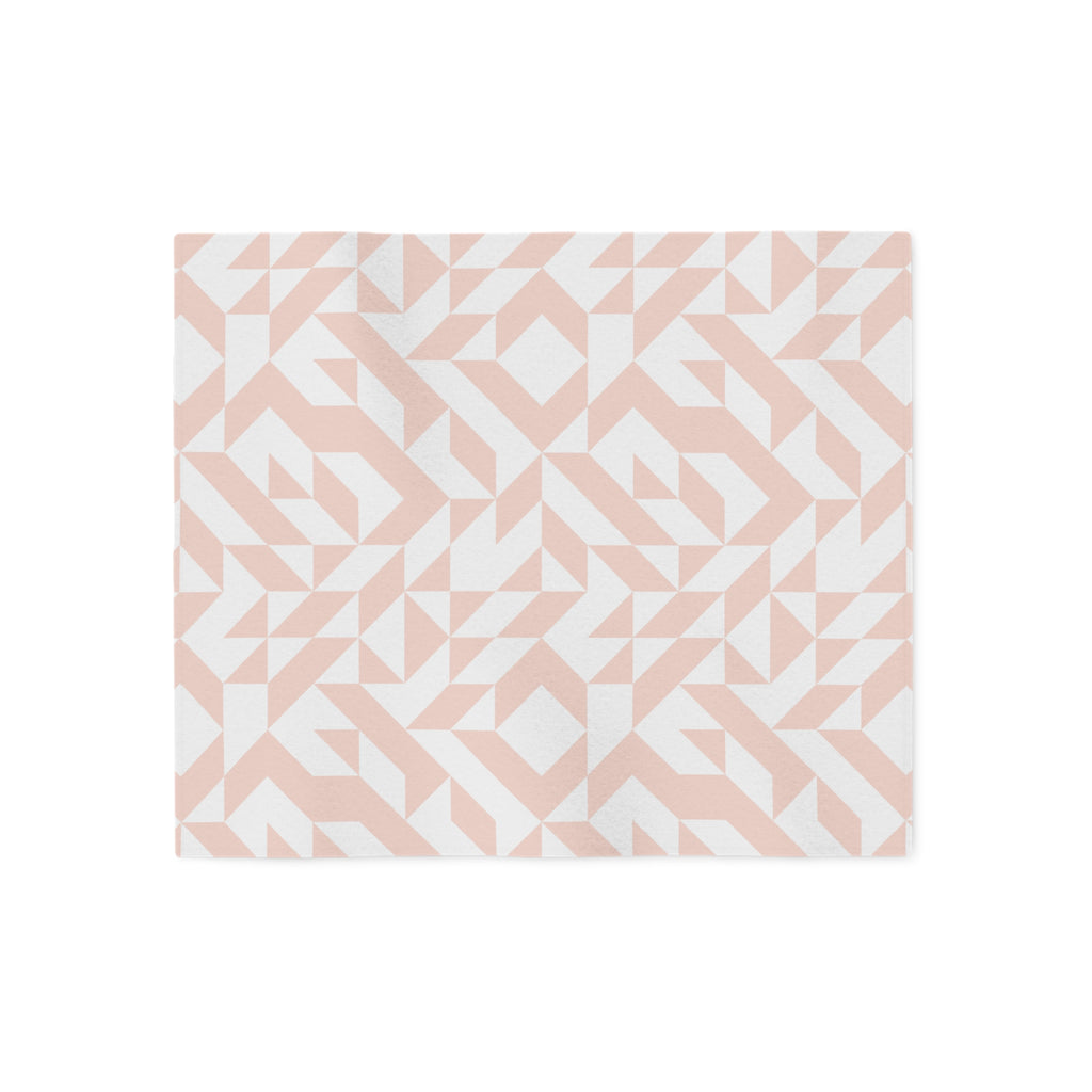 Geographic Print Sweatshirt Blanket