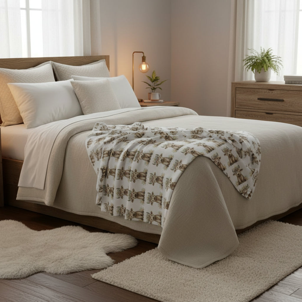 Calf Sweatshirt Blanket