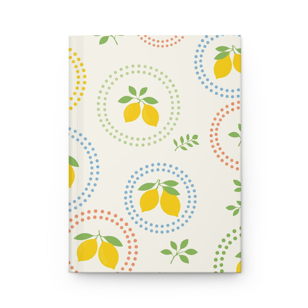 Lemon Hardcover Journal