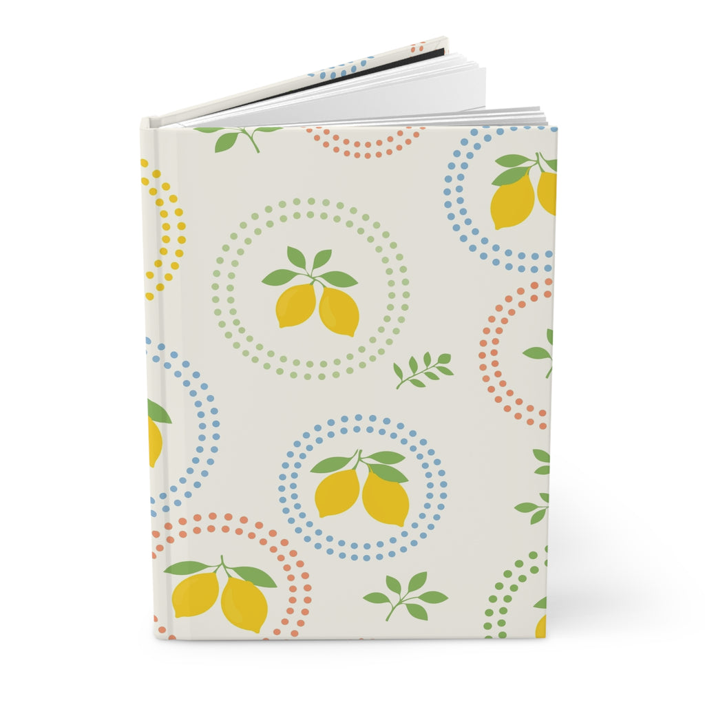 Lemon Hardcover Journal