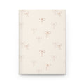 Pink Bow Hardcover Journal