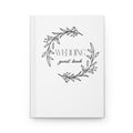 Wedding Guestbook Hardcover Jiournal-White